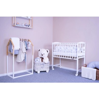 New Baby přístavná MATEO 90x40 cm Bílá – Zboží Dáma