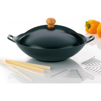 Kela Wok litinová s příslušenstvím 5 ks 36 cm