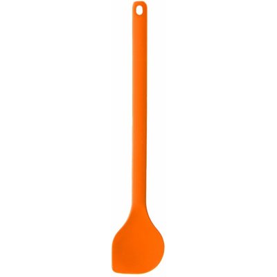 ORION Vařečka s rohem 28 cm, silikon, oranžová – Zboží Mobilmania