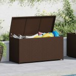 vidaXL polyratan 120 x 50 x 60 cm hnědý 42499 – Hledejceny.cz