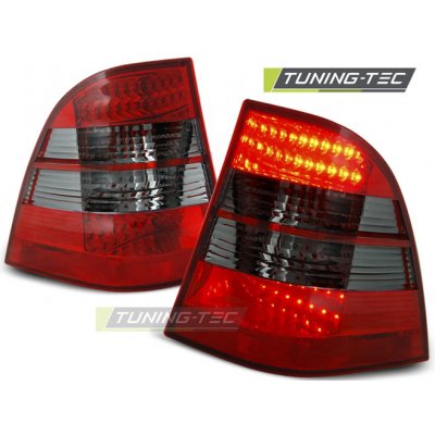 Tuning-Tec Zadní čirá LED světla Mercedes Benz ML I W163 (1997 - 2004) - červené kouřové – Hledejceny.cz