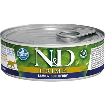 N&D CAT PRIME Adult Lamb & Blueberry 70 g – Zboží Mobilmania