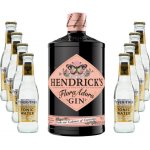 Hendrick's Gin Flora Adora 43,4% 0,7 l + 8x Fever Tree Tonic Water 0,2 l (holá láhev) – Hledejceny.cz