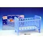 SMĚR Postýlka pro panenky bez soupravy plast 32x47x26cm – Zboží Dáma