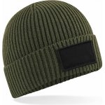 Beechfield Zimní čepice s nášivkou B442R Military Green – Hledejceny.cz