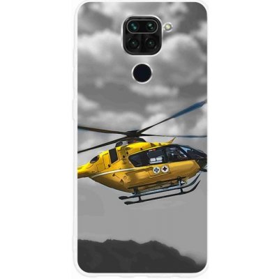 mmCase Gelové Xiaomi Redmi Note 9 - žlutá helikoptéra – Zboží Mobilmania