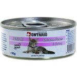 Ontario Cat Kitten Chicken Pieces a Shrimp 95 g – Zboží Mobilmania