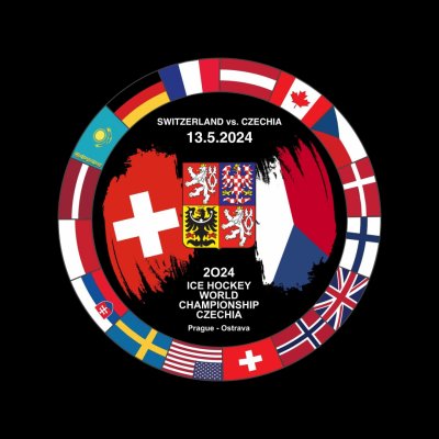 FansArena Puk Ice Hockey World Championship Czechia MS 2024 Dueling 13.5.2024 Switzerland vs. Czechia – Hledejceny.cz