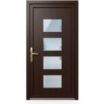 OknaDvereNaMiru.cz Vchodové dveře STYL 1430 bílá 110 x 210 cm – Hledejceny.cz