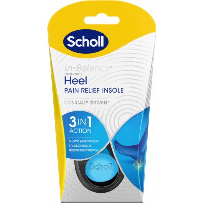 SCHOLL In-Balance Heel Insole Small – Zboží Dáma