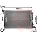 Chladič, chlazení motoru VAN WEZEL 58002224 – Sleviste.cz