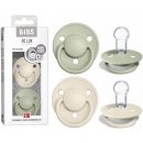 Bibs De Lux silikon Ivory sage 2 ks