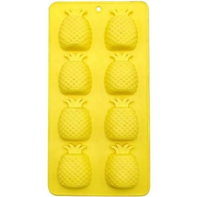 TORO Tvořítko na led 8 kostek, 21,8 × 11 × 1,8 cm, ananas – Zboží Dáma