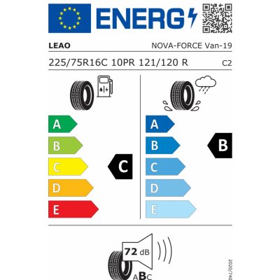 Leao Nova Force Van 225/75 R16 121/120R – Zboží Mobilmania