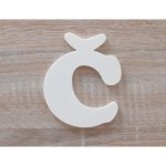 Lymfy Písmeno C přírodní dřevo – Zboží Dáma