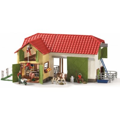 Schleich Farm Life Large farm with animals – Zbozi.Blesk.cz