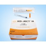 KDM Stříkačka inzulínová 1 ml U-100, 0,30x12,7 mm 30 G 100 KS – Zboží Dáma