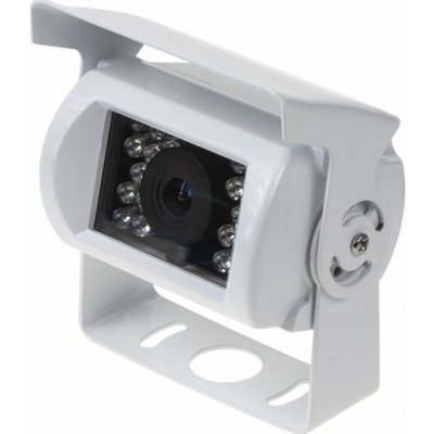 Couvací kamera CMOS Truck/bus 4 PIN s IR, 12V - bílá – Zboží Živě