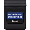 Elgydium Clinic černá zubní nit bez příchuti 50 m
