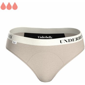 Underbelly menstruační kalhotky UNIVERS šampaň bílá z mikromodalu Pro střední až silnější menstruaci