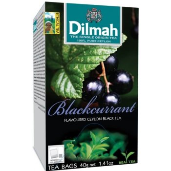 Dilmah Černý čaj Černý rybíz 20 x 2 g