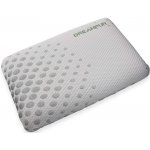 DREAMPUR Anatomický polštář z latexové pěny Grey dots perforovaný 40x60 – Zboží Mobilmania