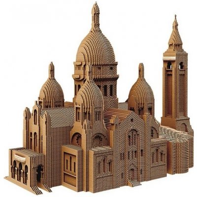 Cartonic 3D puzzle SACRÉ-COEUR BASILICA 146 ks – Zboží Mobilmania