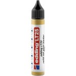 Edding EcoLine LT 25 náhradní inkoust pro lakové popisovače zlatá – Zboží Živě