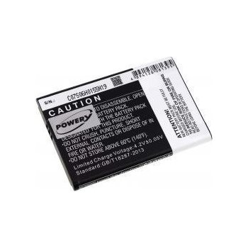 Powery Baterie Panasonic KX-PRX110 1750mAh Li-Ion 3,7V - neoriginální