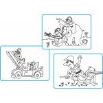 Radost v písku Základní sada HASIČI Barevné pískování obrázků – Zboží Dáma