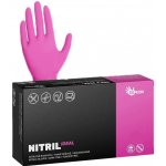 SSGlove Jednorázové nitrilové vyšetřovací rukavice modré 100 ks – Zboží Dáma