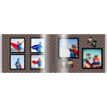 Empikfoto fotokniha Malý superhrdina, 30x20 cm, fotografický papír, tvrdé matné desky, 20 stran