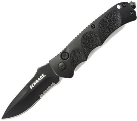 Schrade Survival Button Lock