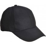 PORTWEST Čepice Six Panel B010 basebalová, šestipanelová POR-B010BKR Černá – Hledejceny.cz