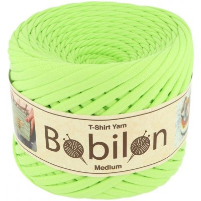 Bobilon Tričkovina 422 neonově zelené 7- 9 mm 100 m – Zboží Mobilmania