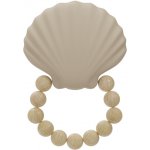 Label Label kousátko silikon Shell Nougat – Zboží Dáma