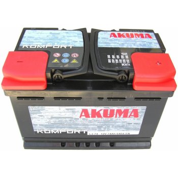 Akuma Komfort 12V 74Ah 640A L3 74