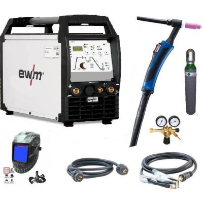 EWM Picotig 200 AC/DC puls HF 8P SET 26 + kukla profi + RV Argon + lahev Argon plná 090-000188-00504 – Zboží Mobilmania