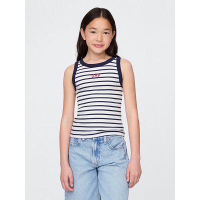 GAP dětské žebrované tílko s logem tmavě modrá – Zbozi.Blesk.cz