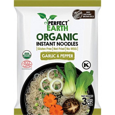 Perfect Earth Instantní polévka česnek a pepř bezlepková Bio 85 g – Zboží Dáma
