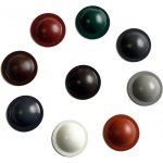 Krycí klobouček 20 mm, hliníkový, Červená 3009 – Zboží Mobilmania