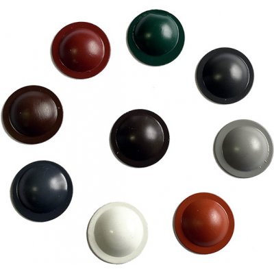 Krycí klobouček 20 mm, hliníkový, Červená 3009 – Zboží Mobilmania