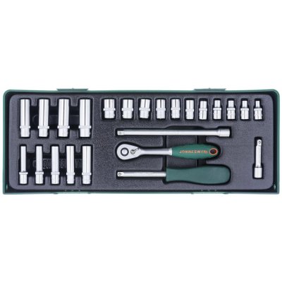 JONNESWAY S04H2125SP 1/4", 4 - 13 mm, 24 kusů – Zboží Mobilmania