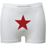 novia Boxerky s potiskem boxerky Slavie pánské bílé – Hledejceny.cz