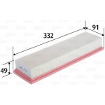 Vzduchový filtr VALEO 585424 – Hledejceny.cz