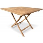 Nábytek Texim Roger II. hranatý teakový skládací stůl – Zboží Mobilmania