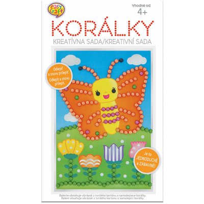 Argus Kreativní tvoření obrázek z korálků Motýl 1912-0001 – Hledejceny.cz