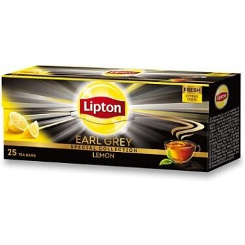 Lipton Earl Grey Lemon 25 sáčků