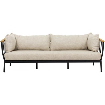 Apple Bee Condor 217x86x66 cm hliník Oyster (krémová) područky teak sedáky Cotton Flower – Zboží Mobilmania