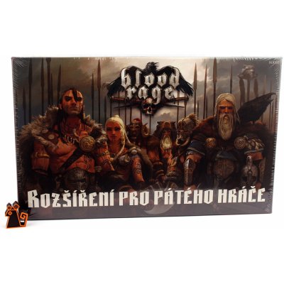 REXhry Blood Rage Rozšíření pro pátého hráče – Zbozi.Blesk.cz